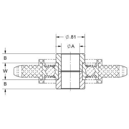 BREWER MACHINE AND GEAR Clevis Mounting Adapter, 3/8" DB0013